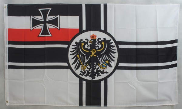 Flagge Fahne Kaiserliche Marine 90x60 cm Reichskriegsflagge