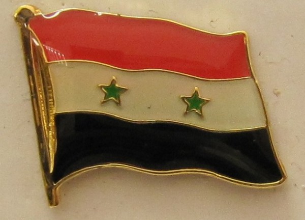 Syrien Pin Anstecker Flagge Fahne Nationalflagge