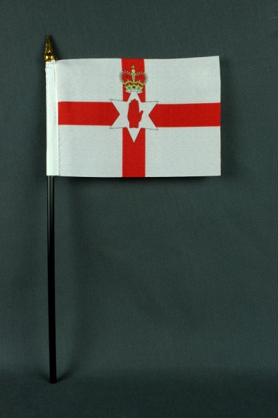 Tischfahne Nordirland 10 x 15 cm Fahne Flagge 
