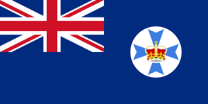 Flagge Fahne : Queensland Nationalflagge Nationalfahne