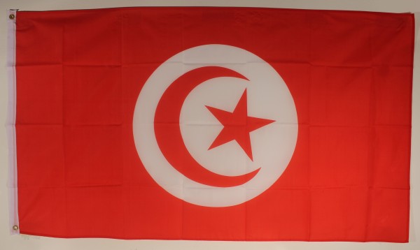 Flagge Fahne : Tunesien Tunesienflagge Nationalflagge Nationalfahne