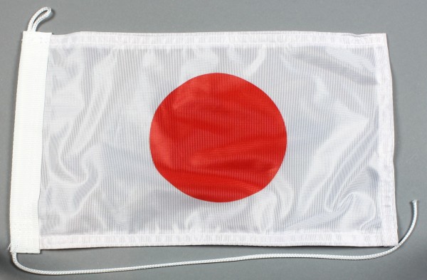 Bootsflagge : Japan 30x20 cm Motorradflagge