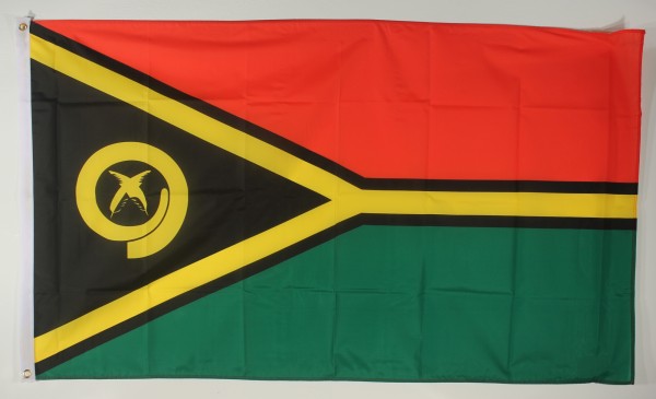 Flagge Fahne : Vanuatu Nationalflagge Nationalfahne