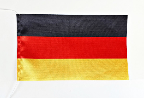 Tischflagge Deutschland 25x15 cm optional mit Holz- oder Chromständer Tischfahne Tischfähnchen