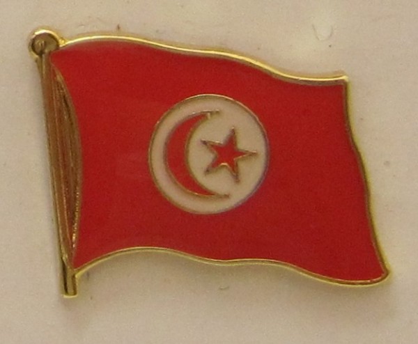 Tunesien Pin Anstecker Flagge Fahne Nationalflagge