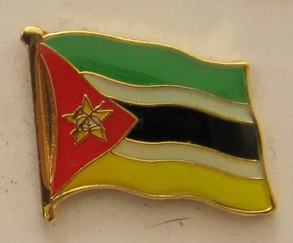 Mosambik Pin Anstecker Flagge Fahne Nationalflagge