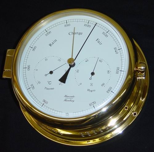 Meteometer Hygrometer / Barometer / Thermometer 180 mm