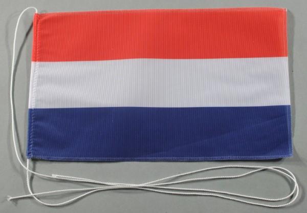 Tischflagge Niederlande 25x15 cm optional mit Holz- oder Chromständer Tischfahne Tischfähnchen
