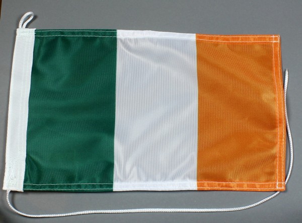 Bootsflagge : Irland 30x20 cm Motorradflagge