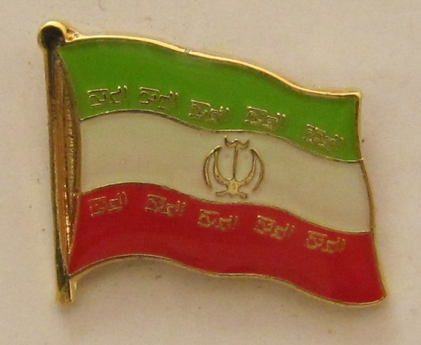Iran Pin Anstecker Flagge Fahne Nationalflagge