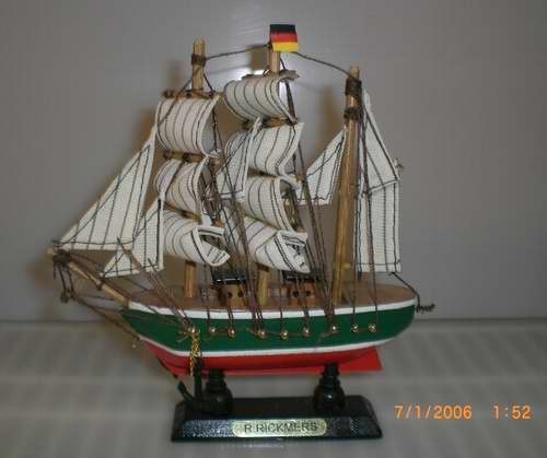 Schiffsmodell Rickmer Rickmers Modellschiff Schiffsmodelle