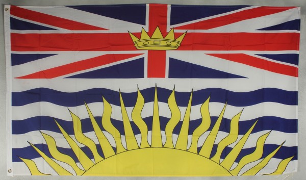 Flagge Fahne : British Columbia Kanada